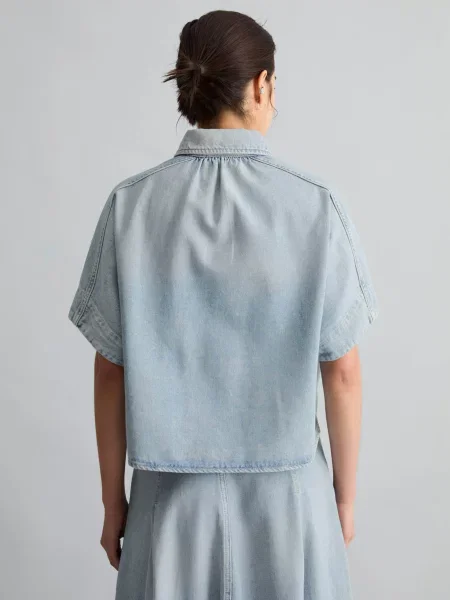 Сорочка повсякденна Marc O'Polo denim блакитний