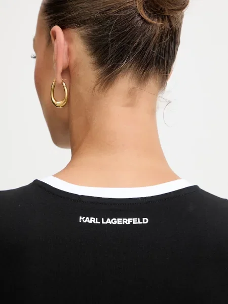 Футболка Karl Lagerfeld чорний