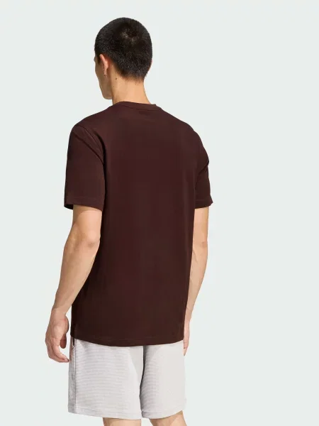 Футболка adidas коричневий