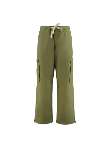 Spodnie cargo Palm Angels zielone