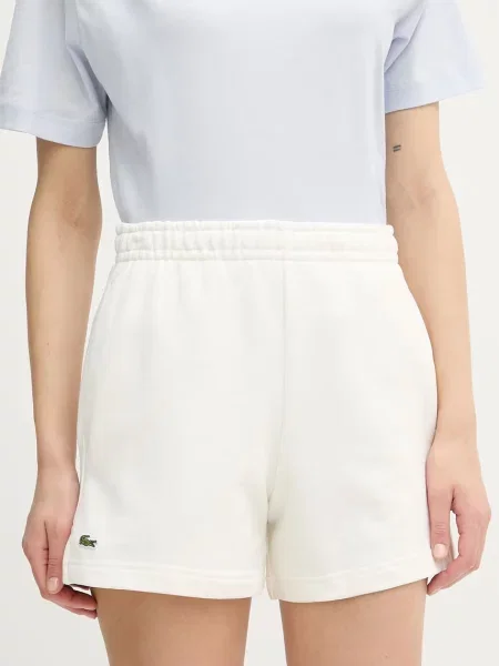 Lacoste szorty dresowe beżowe