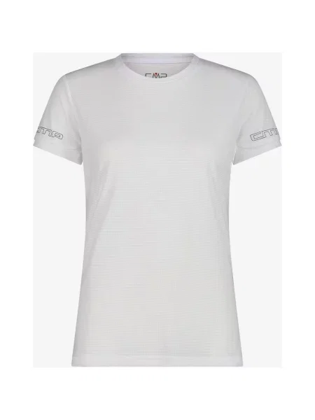 Koszulka CMP Light Polyester krótki rękaw biała