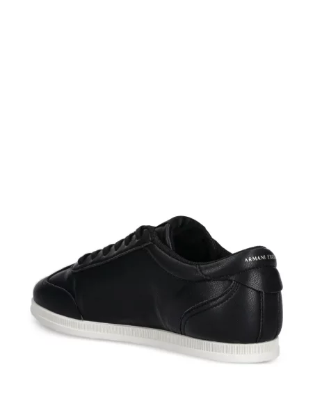 Sneaker Armani Exchange autogrammal fekete