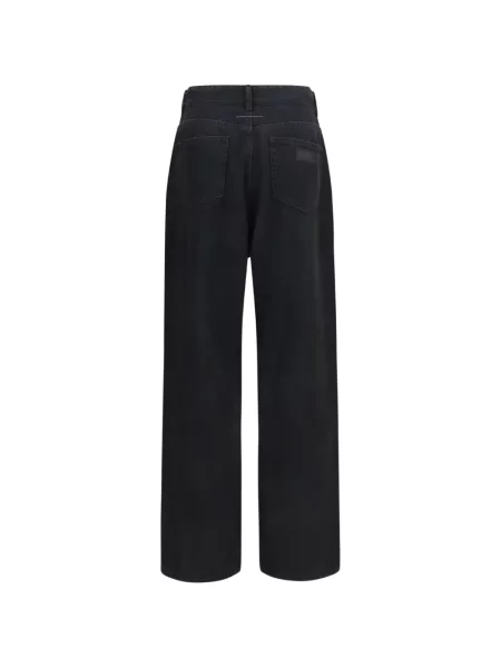 Blugi Mm6 Maison Margiela cu 5 buzunare negru