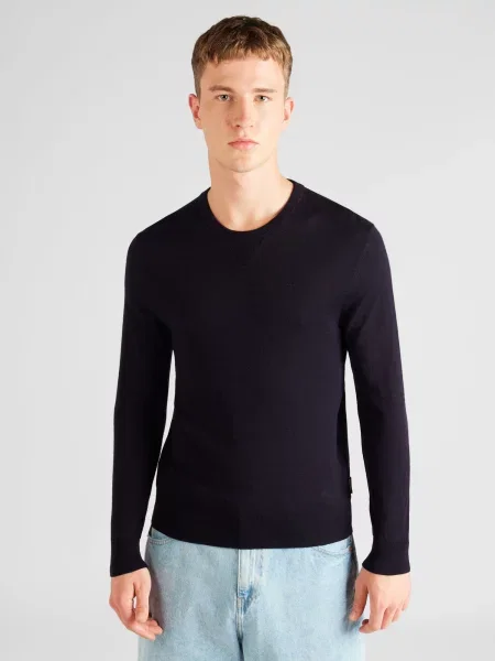 ARMANI EXCHANGE Sveter Maglieria tmavomodrá