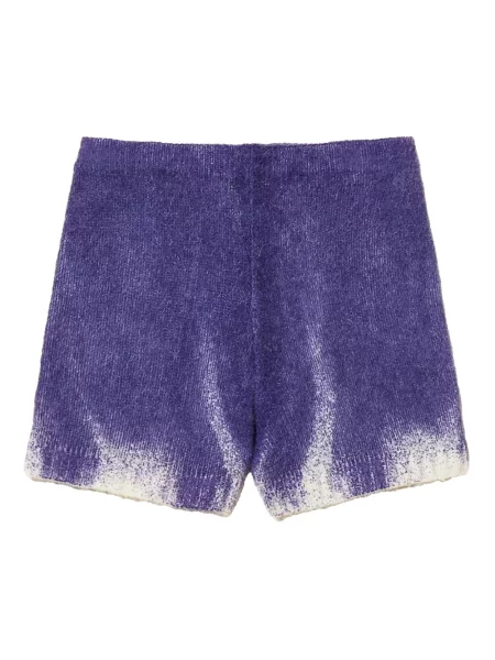 Szorty Twinset wełniane fioletowe