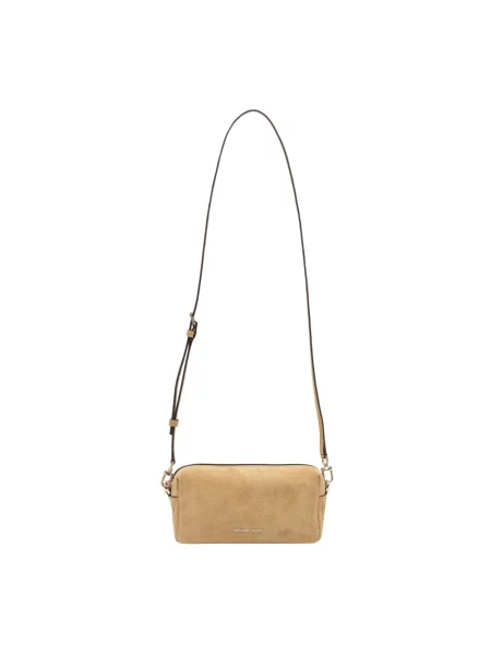 Torebka Michael Kors zamszowa beżowa