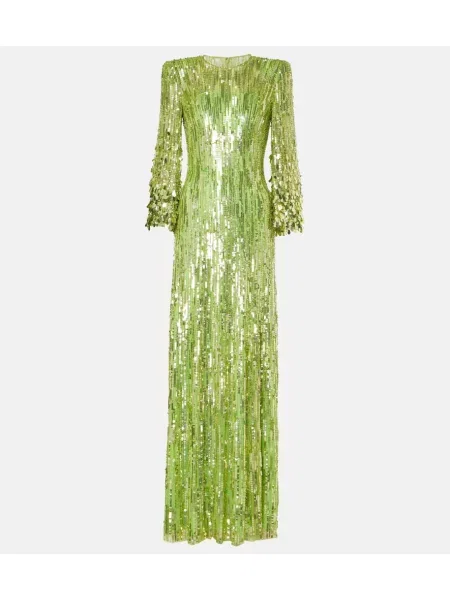 Rochie Jenny Packham verde
