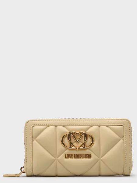 Кошелек Love Moschino бежевый