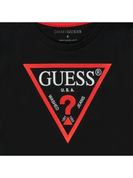 Tricou copii Guess negru