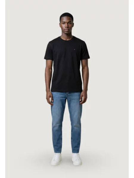 Tommy Jeans Tričko Casual Fit čierna