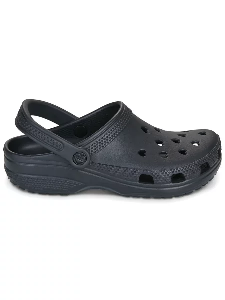 Szív mintás klasszikus félcipő Crocs fekete