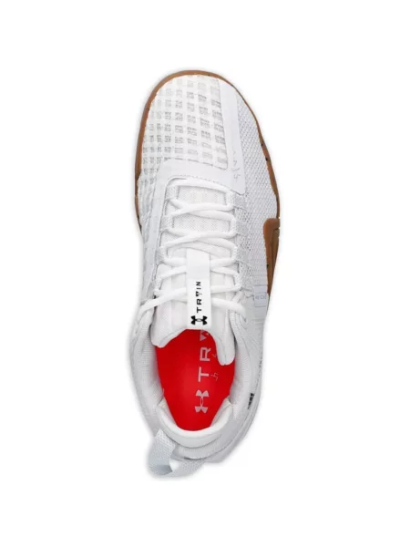 Fűzős csipkés sneaker Under Armour fehér
