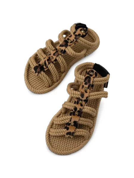 Sandale Bohonomad cu imagine cu model leopard