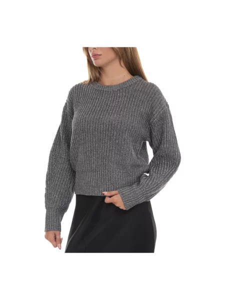 Sweter Liu Jo wełniany szary