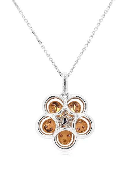 Gėlėtas vėrinys Hyt Jewelry balta
