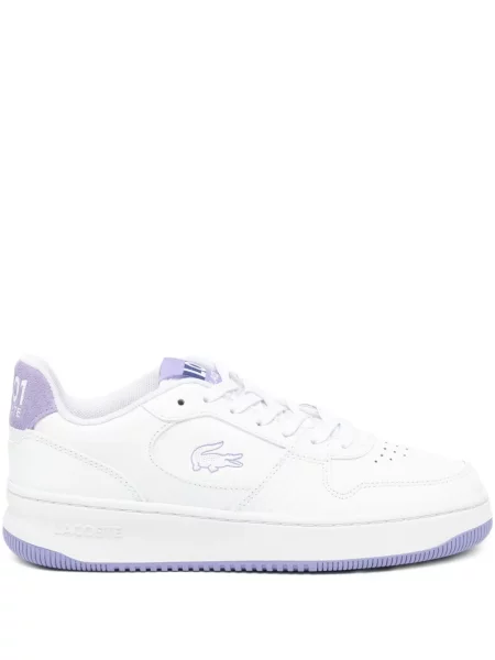 Bőr sneaker Lacoste fehér