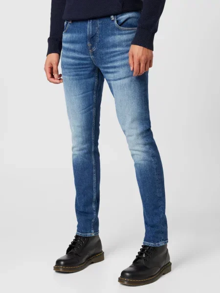GUESS Jeans Chris denim albastru