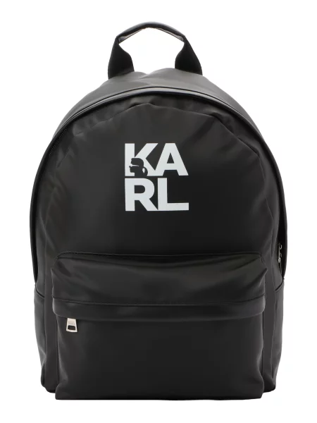 Karl Lagerfeld Rucsac negru alb