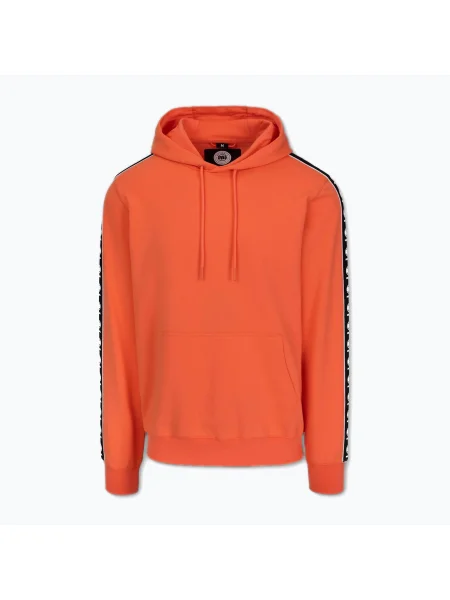 Мъжки суитшърт с качулка Pitbull Tape Nugget bright salmon оранжево