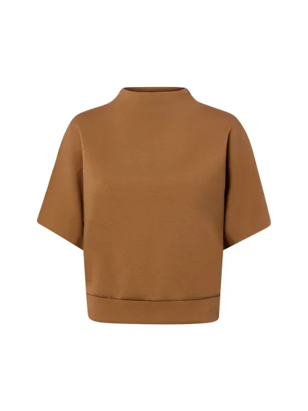 Bluza o kroju regular fit z domieszką bawełny i modalu model Golli' Opus brązowa