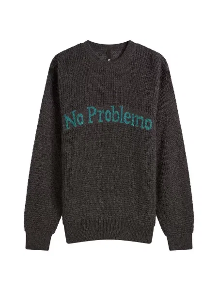 Sweter No Problemo szary