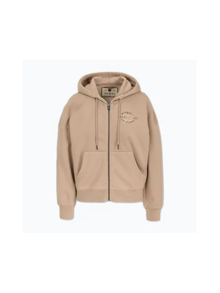 Кофта Pitbull Manzanita Heart Hooded Zip Sweatshirt sand