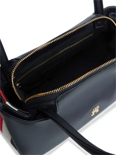 TOMMY HILFIGER Geantă de umăr bleumarin / roșu alb