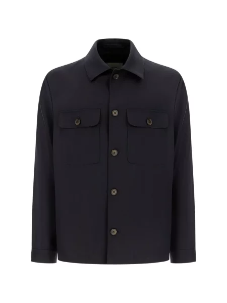 Geacă cămașă Corneliani albastru