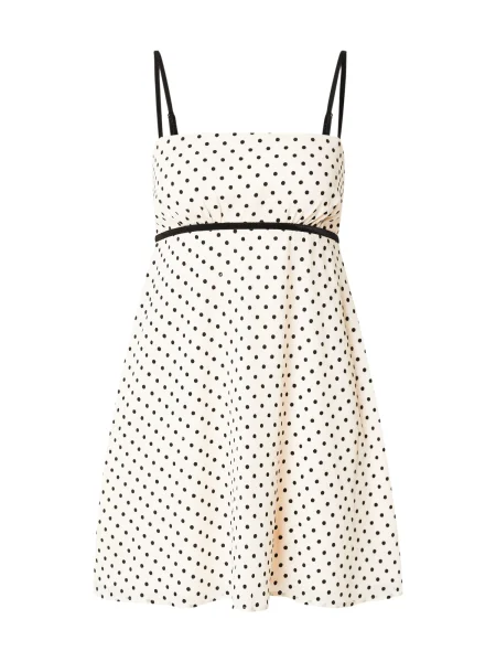 HOLLISTER Rochie negru alb