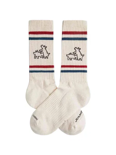 Ponožky Jimmy Lion béžová