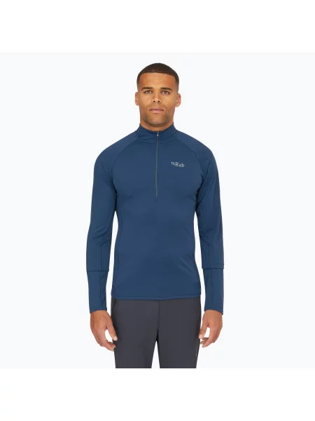 Mikina Rab Sonic tempest blue modrá