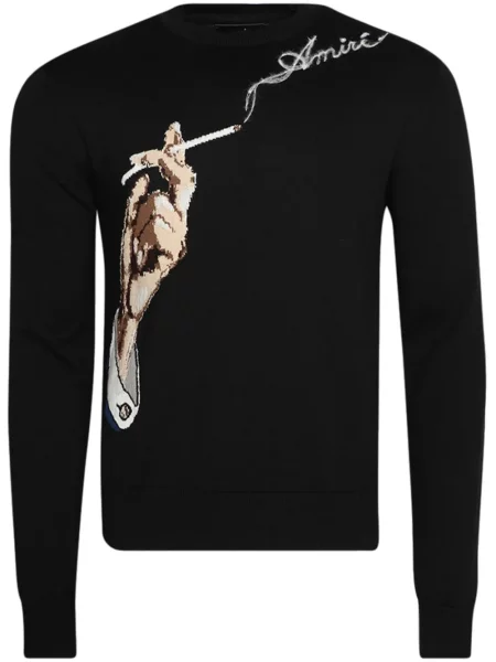 Pulover Amiri cu broderie