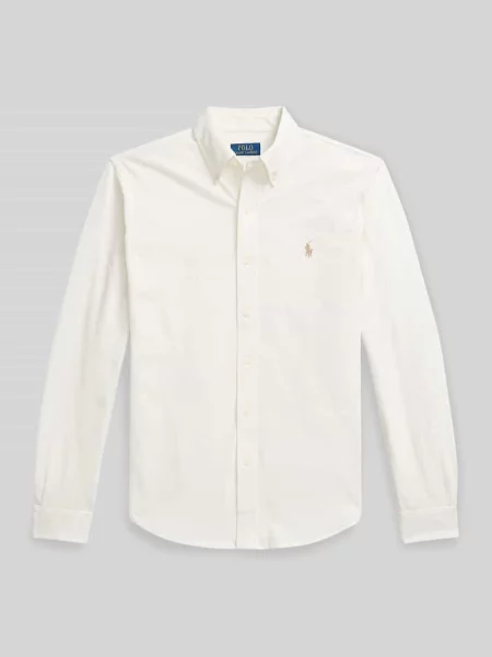 Koszula casualowa o kroju regular fit z czystej bawełny Polo Ralph Lauren biała