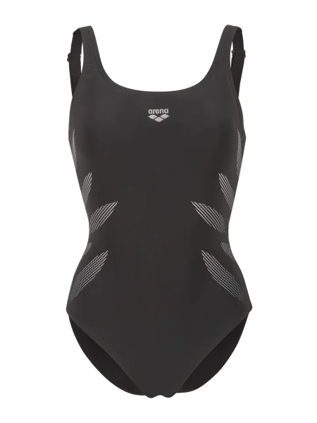 ARENA Costum de baie modelator SHAPEWEAR MILENA B-CUP gri negru