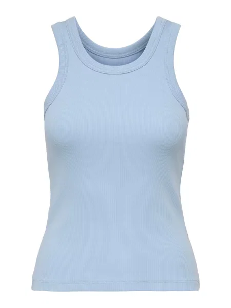 ONLY Top ONLVAL pastel albastru
