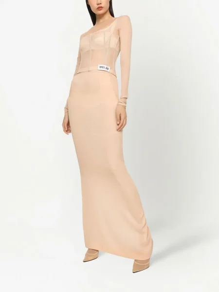Průsvitný dlouhý top Dolce & Gabbana