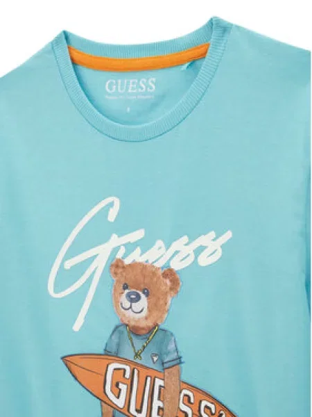 Dětské tričko Guess modré