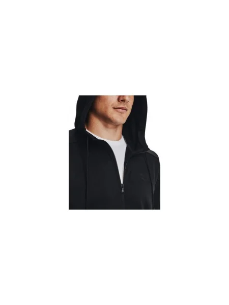 Hanorac cu glugă Under Armour din fleece negru