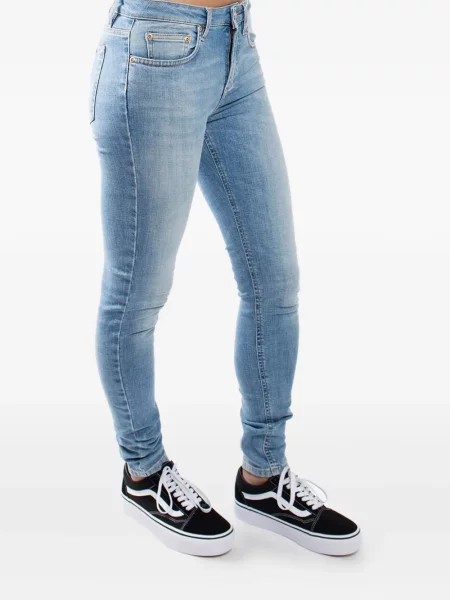 Blugi skinny Won Hundred albastru