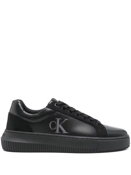 Sneakerși Calvin Klein Jeans negru