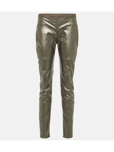 Leggings Rick Owens argintiu