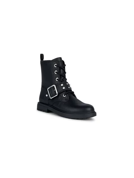 Čizme Geox J Eclair Girl M crna
