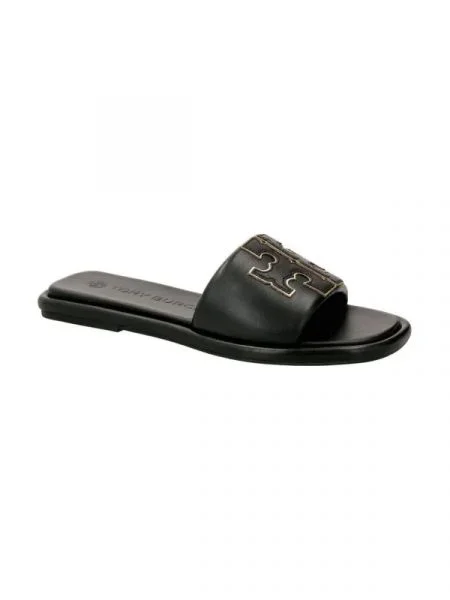 TORY BURCH De piele șlapi negru