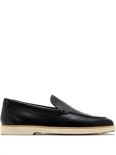 Pantofi loafer Magnanni din piele negru