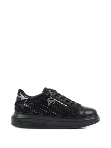 Sneakerși Karl Lagerfeld cu platformă negru
