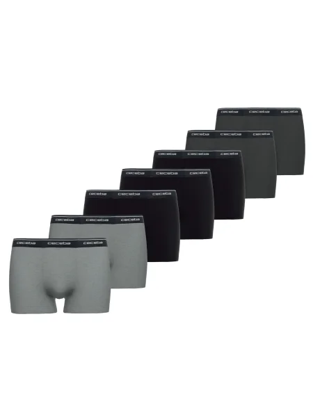 CECEBA Boksarice siva črna