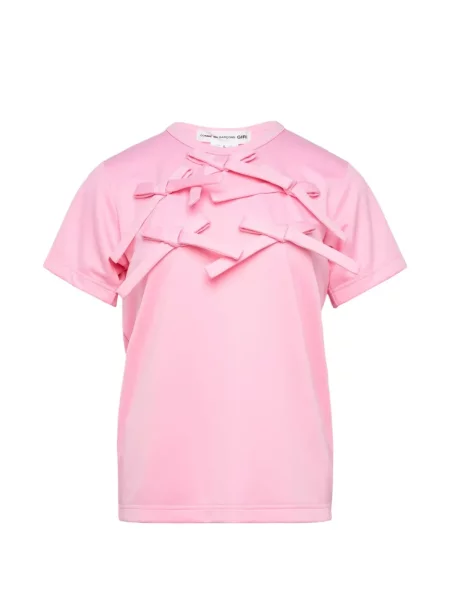 Koszulka dziecięca Comme Des Garcons Girl różowa