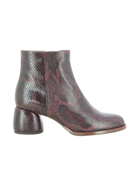 Buty do kostki Atelier Content skórzane czerwone