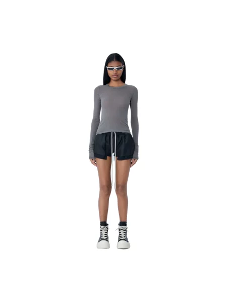 Top Rick Owens o skróconej długości szary